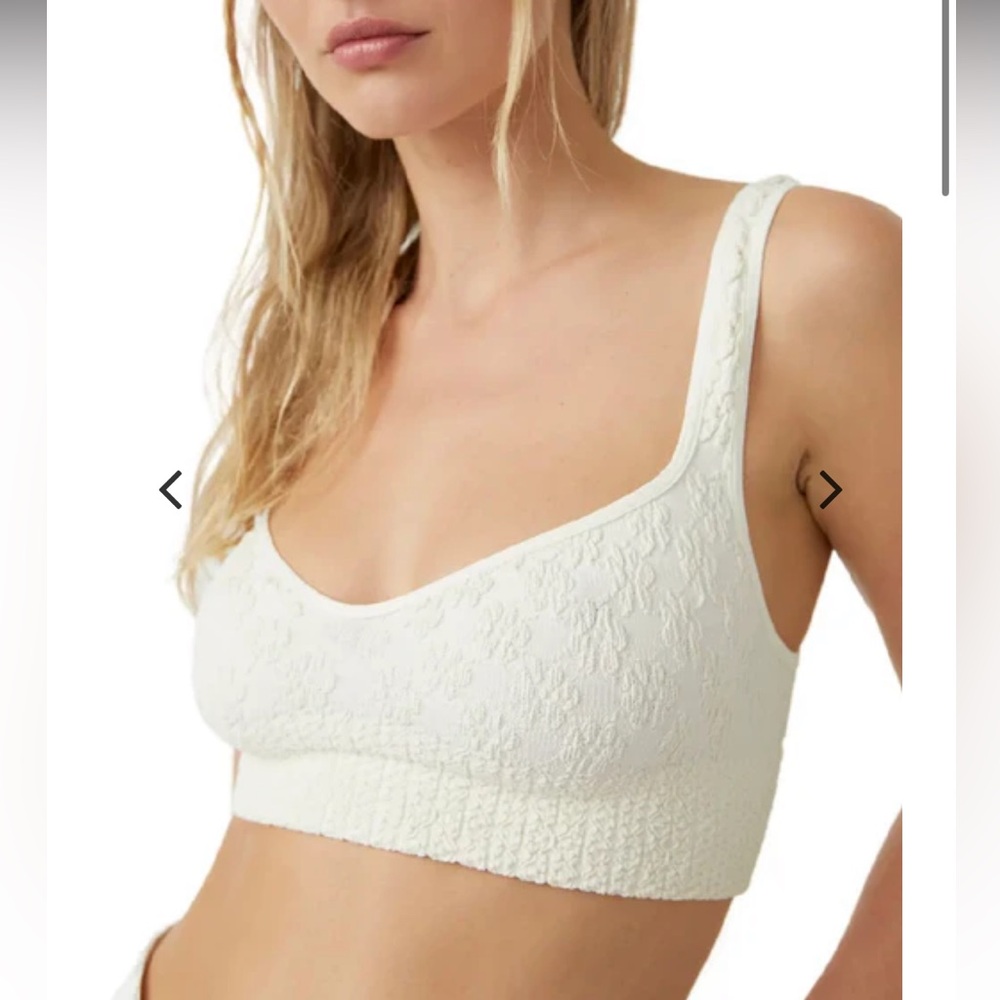 Free People Intimately Like That SMLS Bra in Ivory size Xs/S